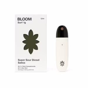Bloom Vape - Super Sour Diesel - Live AIO Surf - Disposable - 1g