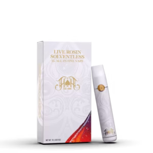 Heavy Hitters Vape - Garlic Spuds - Hybrid - Live Rosin AIO - 1g