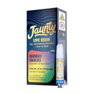Jaunty - Nimbus Snacks Live Resin Cartridge - 1g Vape